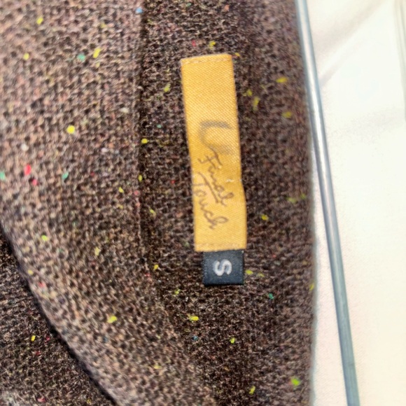 Brown tweed apple skirt - Picture 3 of 3